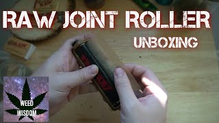 Easiest way to Roll a Joint - First time joint roller unboxing!