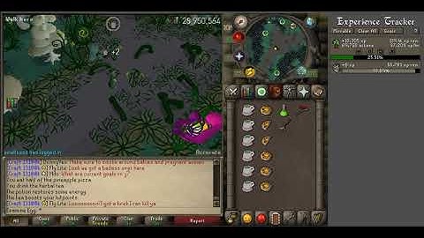 Getting to the last mushroom (Teleport) Fossil island lvl 3