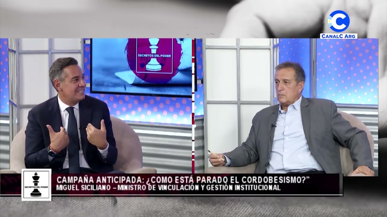 ¿Cómo está parado el cordobesismo? | Miguel Siciliano, Min. Vinculación y Gestión Institucional