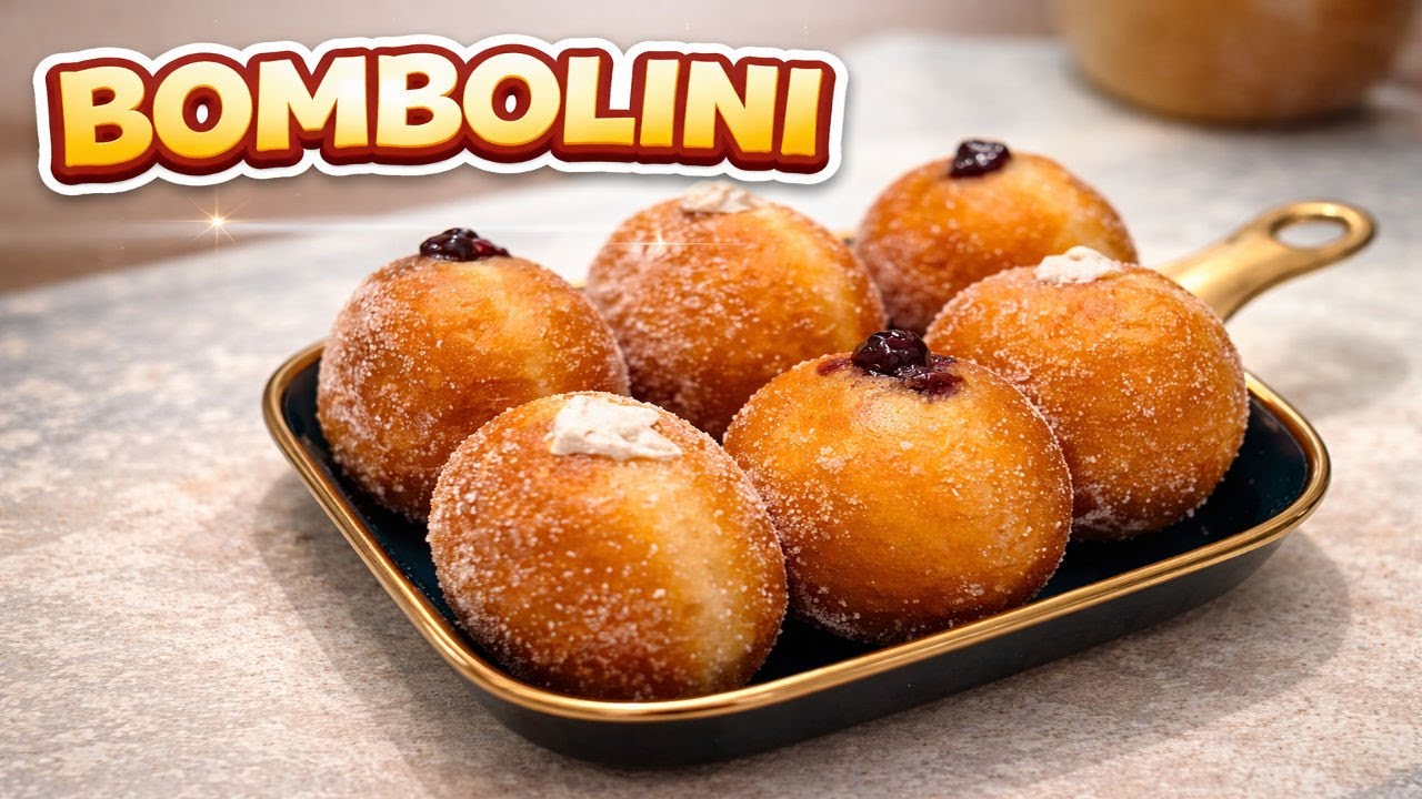 Bombolini Soft & Fluffy Recipe | बॉम्बोलिनी डोनट रेसिपी | Food Fairytale
