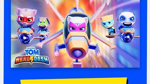 Talking Tom Hero Dash Gameplay Walkthrough Part 4 - Super Angela [iOS/Android Games]#viral