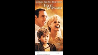 Opening To Pay It Forward Demo Vhs 2001