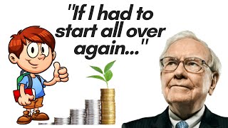 Warren Buffett on if he started investing all over again (2006)