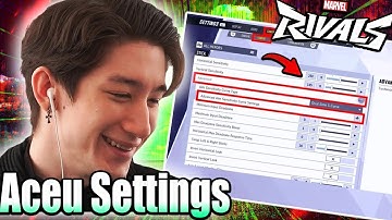 Aceu Marvel Rivals Settings 2025 - Sensitivity, Dpi, Crosshair & Setup
