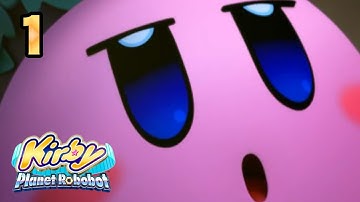 WAIT, ALIENS? ~ Kirby: Planet Robobot Ep. 1 (WORLD 1) - Blind Run