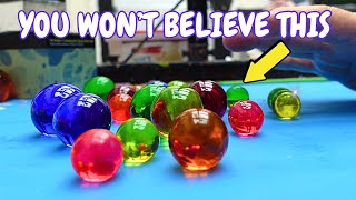 You Won't Believe Why He Has Made All These Resin Balls?
