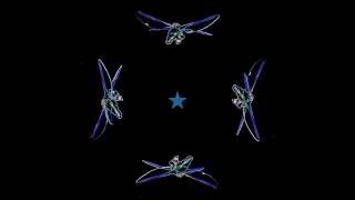 Hologram Pyramid Movie Cyborg Dragonfly 3D Hologram Pyramid Movie Cyborg Dragonfly 3D