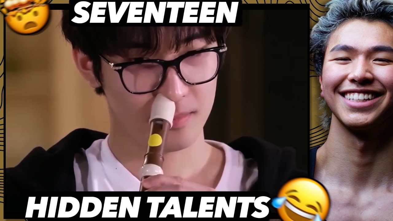 Athlete React to Seventeen's Hidden Talents | svt talent show
