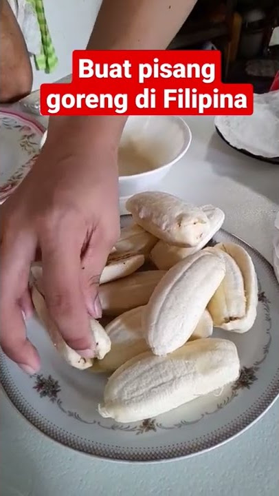 Pisang goreng Filipina