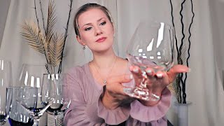 Glassware Etiquette 🥂 ASMR • Soft Spoken • Proper Wine Tasting screenshot 3