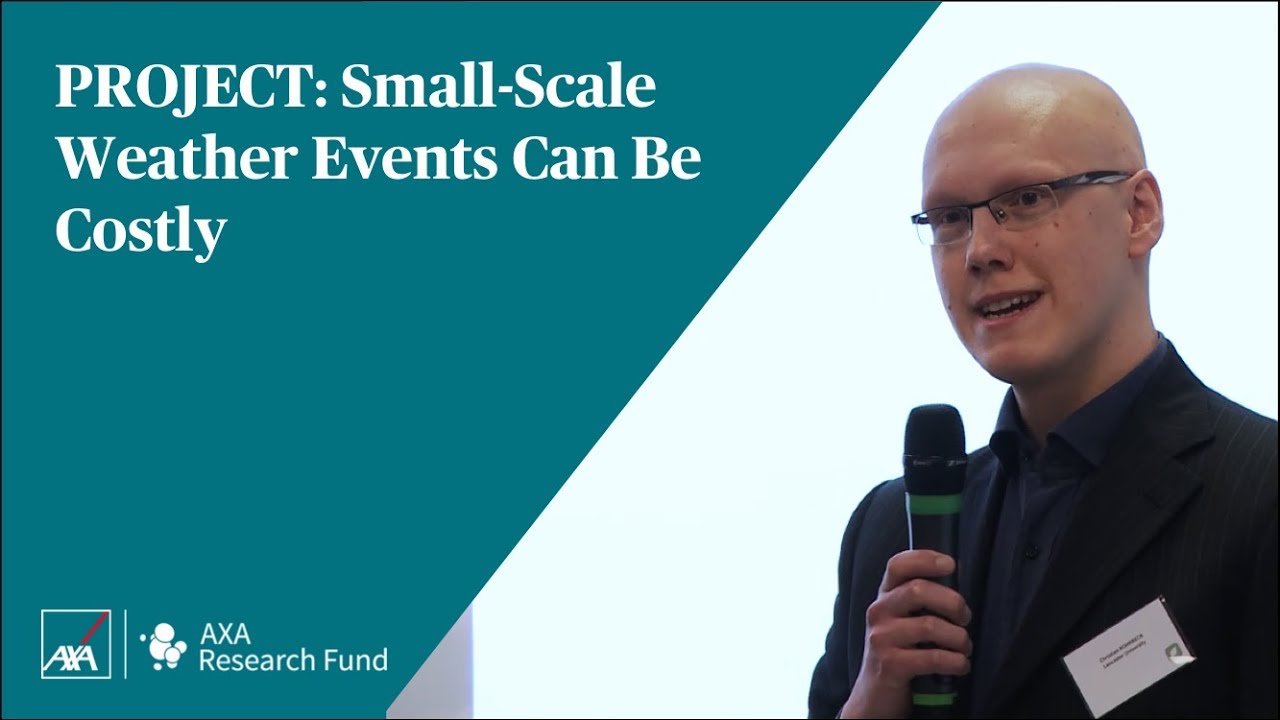 Share Your AXA Research | Dr. C Rohrbeck: Small-Scale Weather Events ...