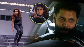 Chiyaan Vikram And Nayanthara Ultimate Car Chase Scene || Telugu Movies || Kotha Cinema