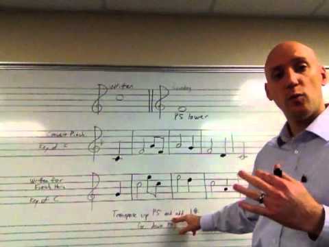 French Horn Transposition - YouTube