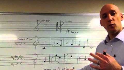 French Horn Transposition