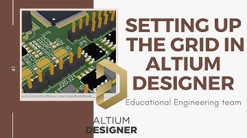 Setting up the grid in Altium Designer
