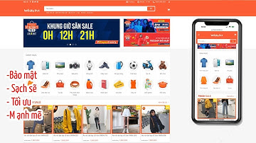 Full Source Code Website Bán Hàng Giống Shopee Đẹp 2022,  Source Website TMĐT Mới Nhất - WebDep.Live