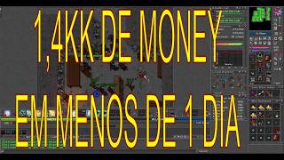 TIBIA FÁCIL: COMO FAZER 1,4KK DE DINHEIRO LVL60+ EM MENOS DE 1 DIA E QUALQUER VOCAÇÃO
