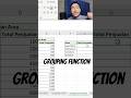 Tutorial Grouping Function di Microsoft Excel✨