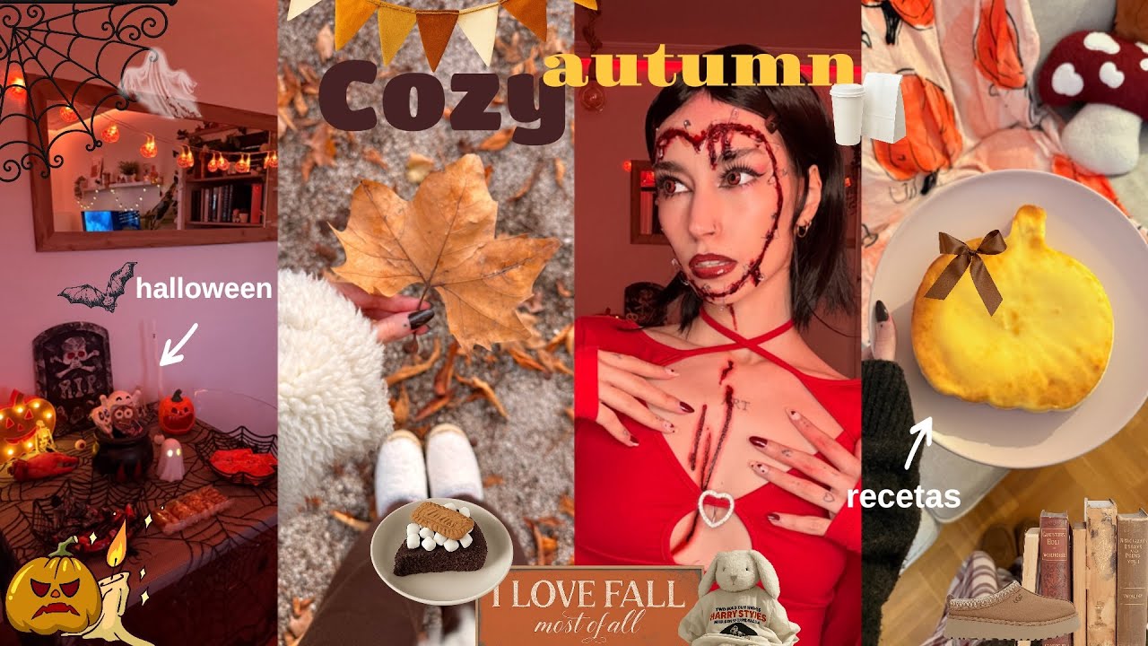 Halloween & recetas 🎃 | organización ☁️ | como puntúo mis libros 📚 || cozy autumn vlog 🍂 || Mayiyi ♡
