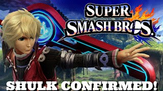 Super Smash Bros - For Nintendo 3DS & Wii U - Shulk Confirmed!