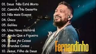FERNANDINHO || Deus Não Está Morto , Caminho No Deserto,.. As Mais Belas Músicas Gospel de 2024