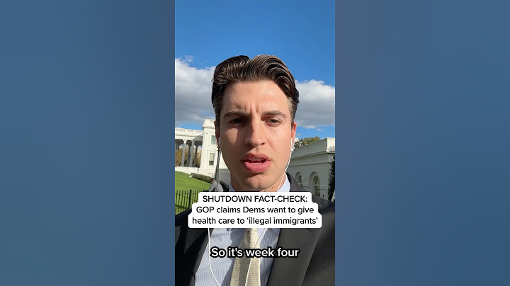 SHUTDOWN FACT-CHECK: GOP claims Dems want to give health care to 'illegal immigrants' thumbnail