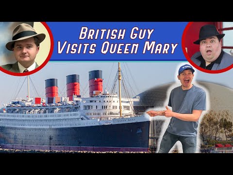 British Guy's First Visit to QUEEN MARY | Queen's Cross Podcast | Ep 7