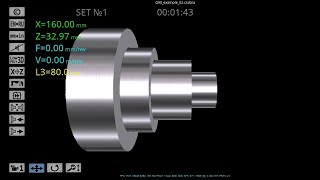 G90 in CNC | What is G90 in Fanuc | #simulator​ #cnc#boringOperations​