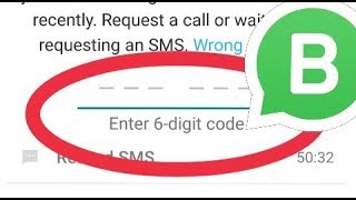 Fix Whatsapp Business Verification Code Not Receive Problem Solve