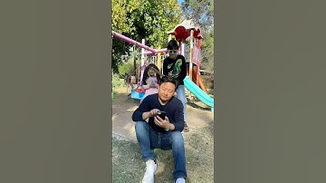Smart kids almost hit dad 🥺🥰 LeoNata family #shorts TikTok