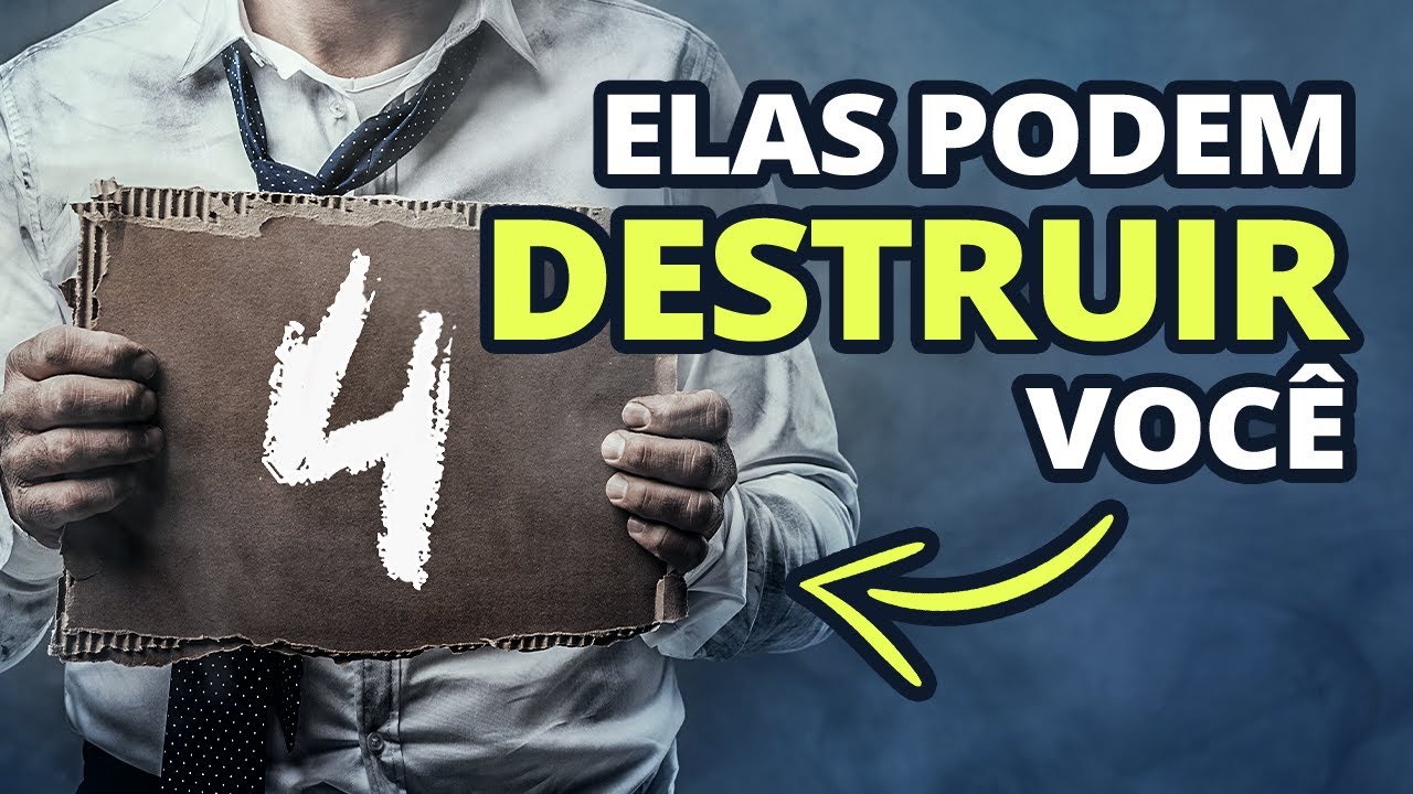 4 ATITUDES NEGATIVAS QUE PODEM DESTRUIR SUA VIDA!