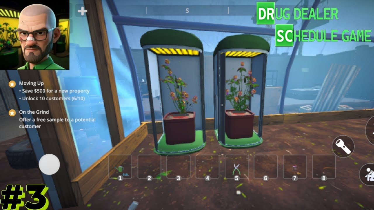 محاكي تاجر المخدات #3 : اشتريت خيمة زراعية جديدة و زودت انتاج المخدات 😊😊| DRUG DEALER SCHEDULE 1