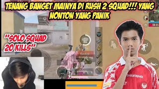 Tenang Banget Di Rush 2 Squad!!! BTR Lapar Solo Squad 20 K1lls