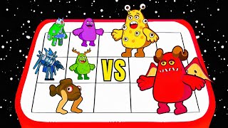 THE FISH VS GRIMAZE MERGE WAR - Merge Monster Battle, New Merge Game screenshot 1