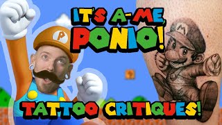 It's A-Me, Ponio! | Tattoo Critiques | Artist Submissions