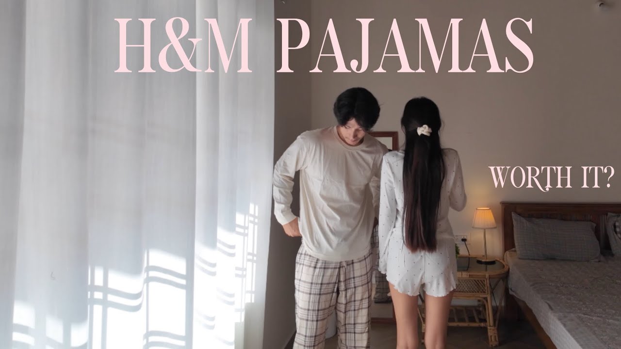 H&M Pajama Try-On | Couple Edition 💕