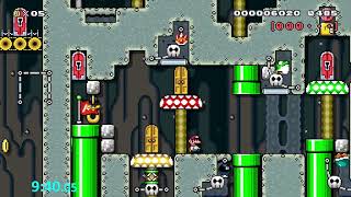 Super Mario Maker - Final Blind Kaizo Race #168: Goodbye & Good Riddance #Race