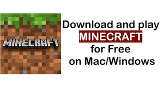 How to download and play minecraft for free on mac | windows | minecraft for free | 2021 screenshot 4