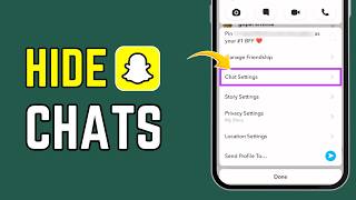How To Hide Chats on Snapchat Without Deleting Them (Easy Trick 2026)