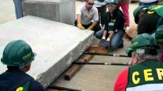 CERT Drill Cribbing Exercise Oct 23 2010