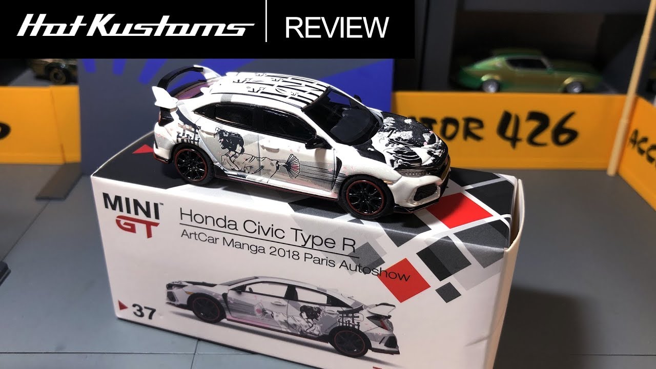 Flash Feature: MINI GT Honda Civic Type R Manga Art Car - YouTube