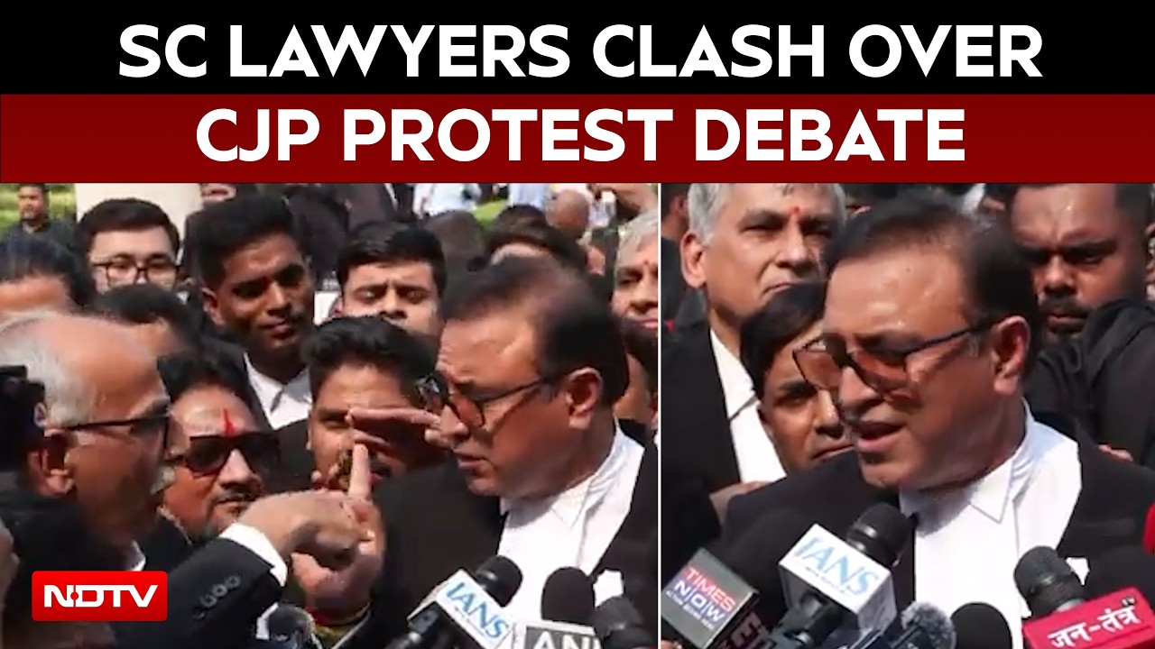 SC Lawyers Clash Over Protest Row, CJI's Intervention And Contempt Warning In Focus