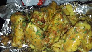 Honey Mustard Wing Baskets #GreatChefsOfAtlanta