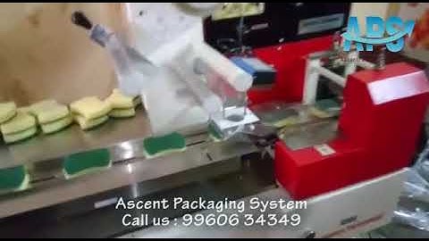170 Horizontal Form Fill Seal Machine Flow Wrap Operational Video