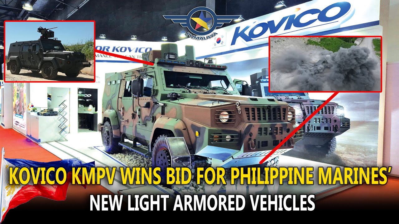 Филиппинские морские пехотинцы получат новые колесные бронетранспортеры и машины скорой помощи