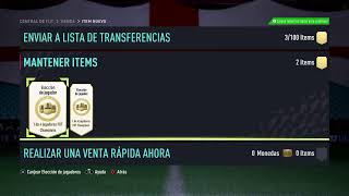 Mi primer Fut champions de fifa 22 Hice rango 3 y habro las recompensas