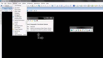 Google Earth & MicroStation Part 1- Coordinate System