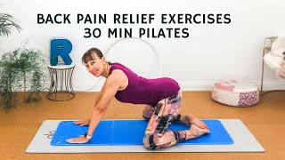 Back Pain Relief Exercises- 30 Min Pilatesto Release Tension and Ease Your Back Profile