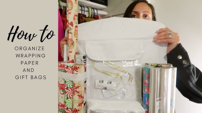 How to Store Your Gift Wrap and Wrapping Paper Vertical Like a PRO with Wrap  iT 