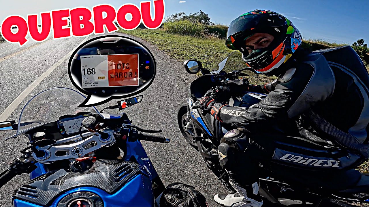 DEU RUIM | A DUCATI QUEBROU NO PRIMEIRO ROLÊ =/